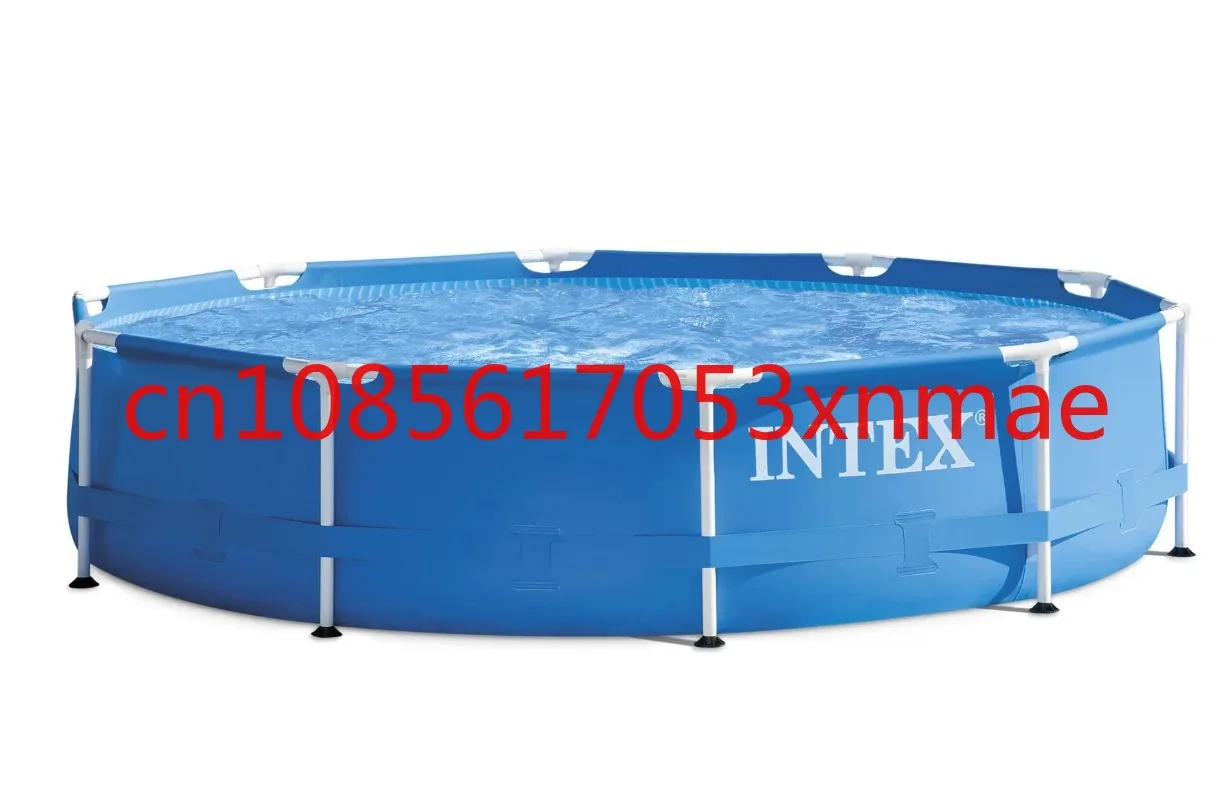 Large Round Swimming Pool Portable Family Swimming Pool Metal Frame Outdoor Swimming Pools