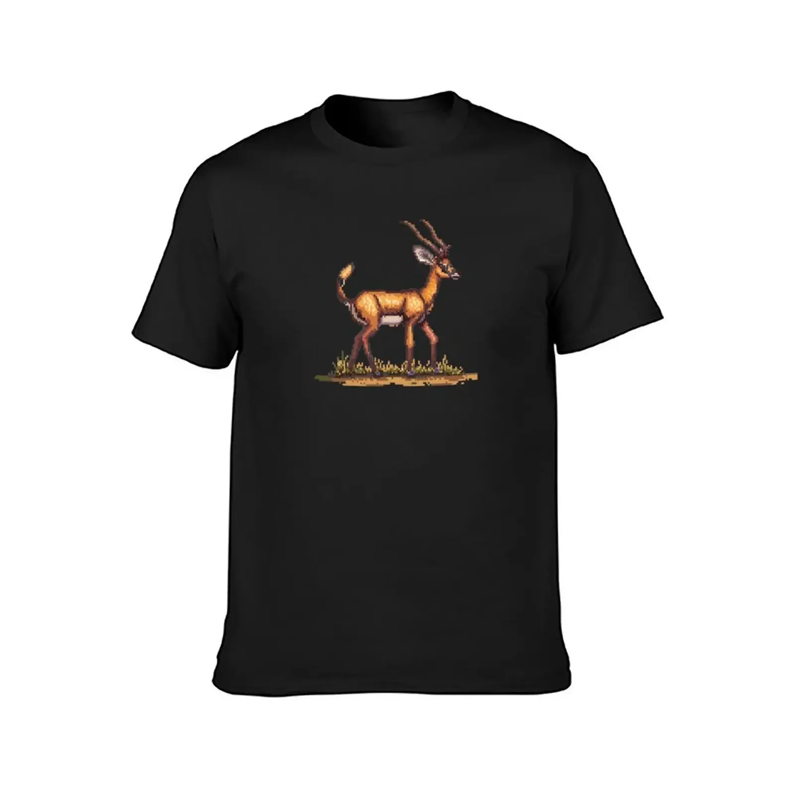 Pixelated Antelope Artistry T-Shirt aesthetic clothes vintage clothes luxury clothes men