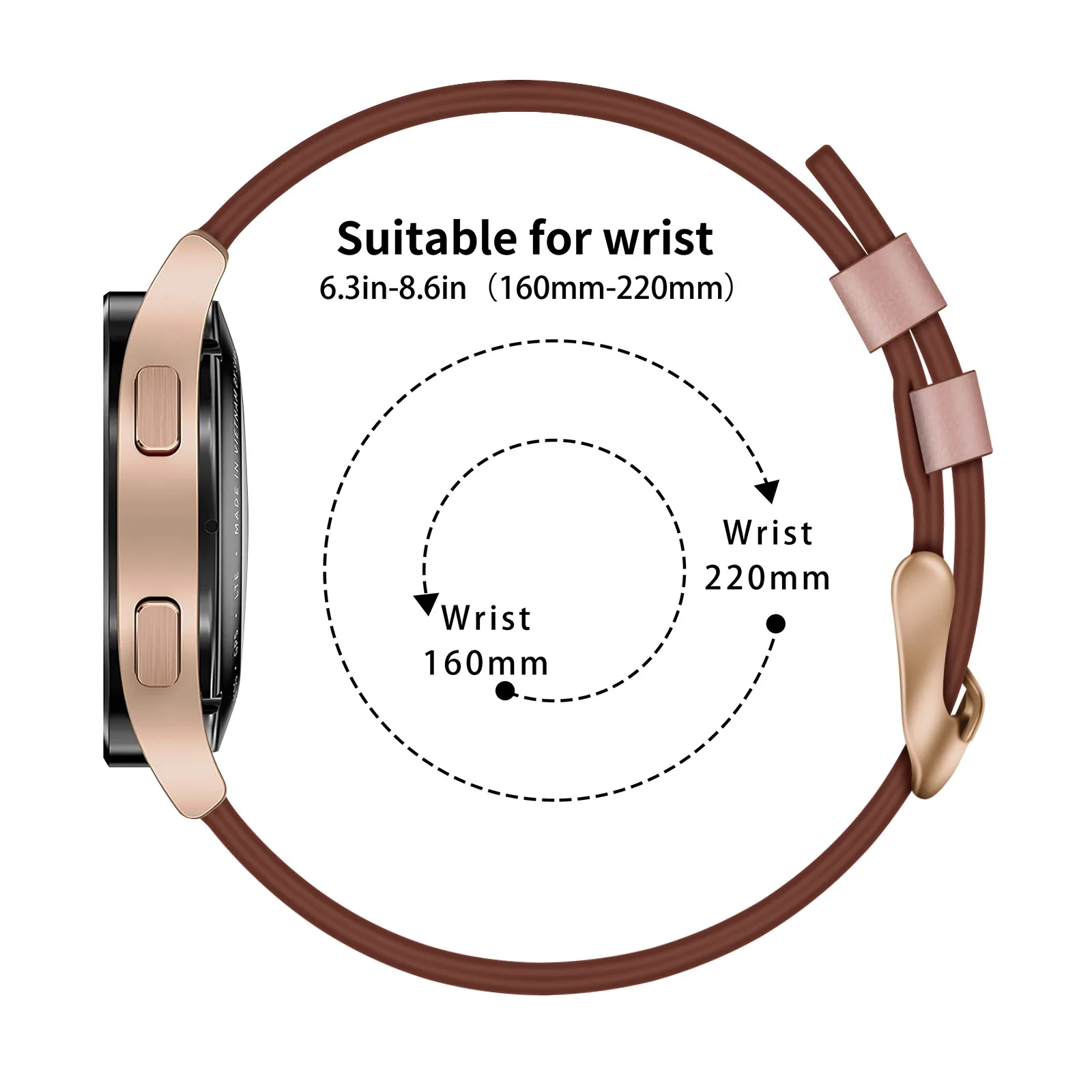 20mm Leather Watch Strap for Amazfit GTR 42mm GTS BIP Lite Band Bracelet for Huawei Watch 2 GT2 42mm Wristband Smartwatch Straps