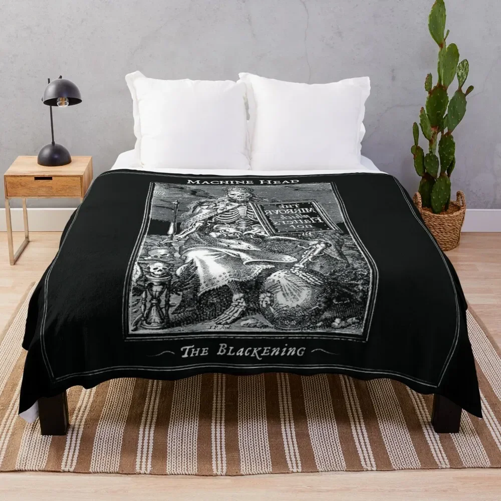 

Machine Head the blackening Throw Blanket heavy to sleep blankets and throws Baby Personalized Gift Blankets