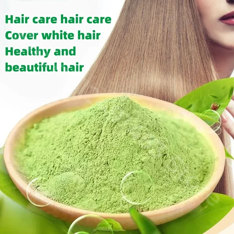 Natural Pure Plant Henna Powder Hair Dye To Cover White Hair Nourishing and Haircare Brown Black Indigo Powder 500g