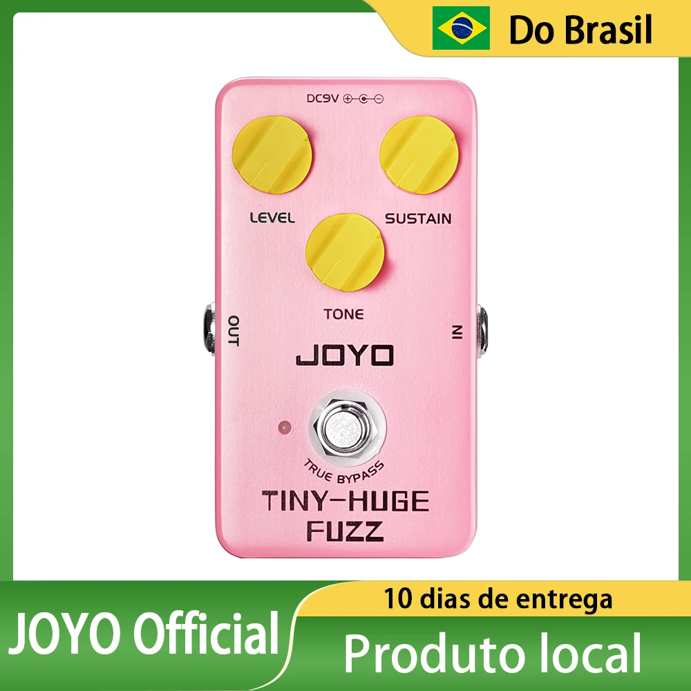joyo-jf-26-tiny-huge-fuzz-guitar-pedal-vintage-fuzz-sound-punchy-bass-unique-sustained-tone-for-guitar-solos