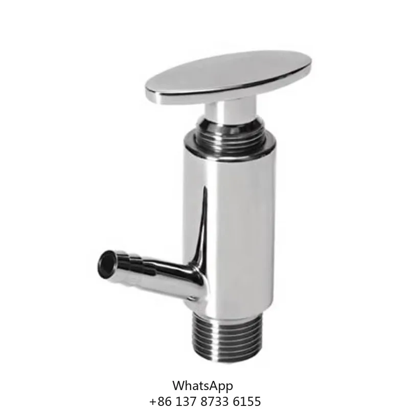 DONJOY Factory Direct Sanitary Stainless Steel 304 316 Y Type Sampling Valve Tank Pipeline Sample Valve