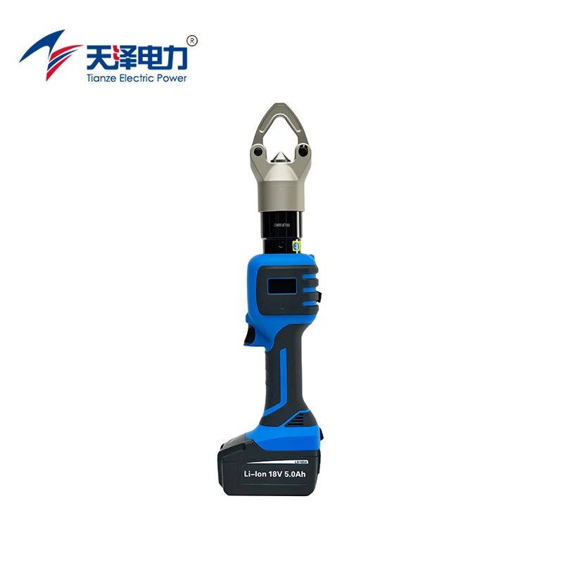 B50P-60D Smart 6T Battery Hydraulic Crimper 10-240mm² Die-Free Cordless Cable Lug Crimping Tool Pliers