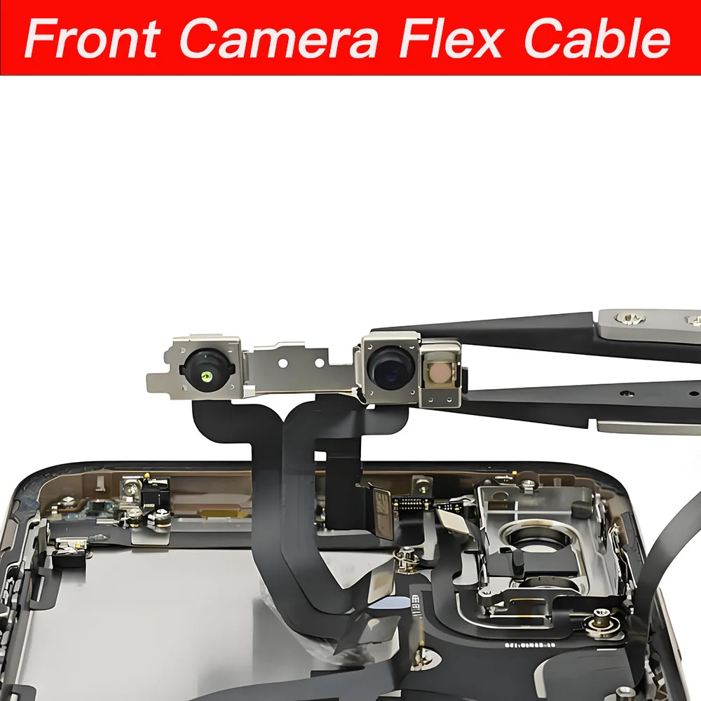 

Front Camera Flex Cable For iPhone 7 7P 8 Plus X XR XS 11 Pro Max Face Camera With Connector Replacement