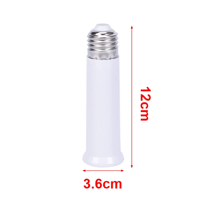 1PCS E27 Extender Lamp Socket 12cm To Extension Light Bulb Holder Screw Adapter Wholesale New