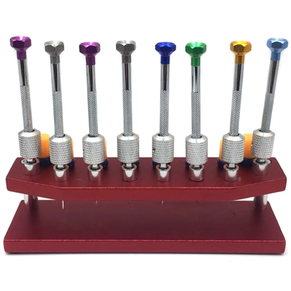 ABRW-16 Pcs Watch Screwdrivers With Metal Stand Tool For Watch Repair Watch Screwdriver Set