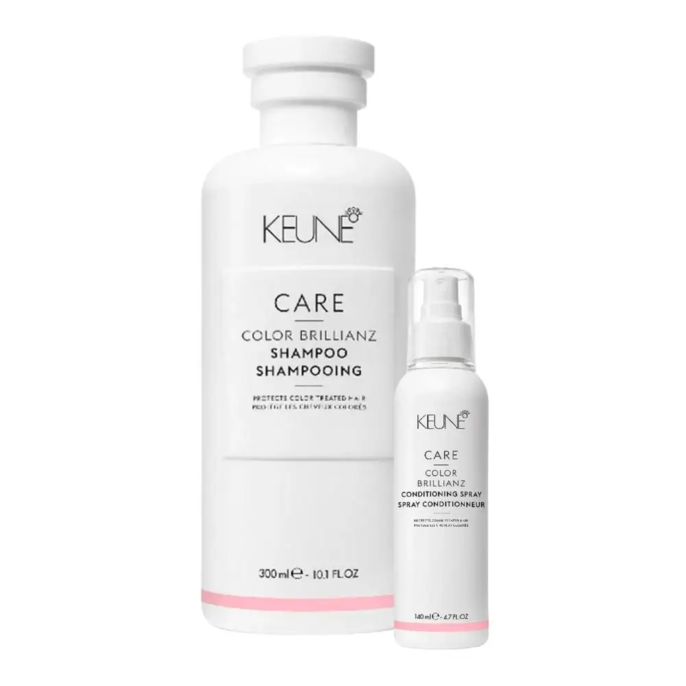 Keune Color Brillianz Shampoo Kit 300ml, Spray Conditioner 140ml