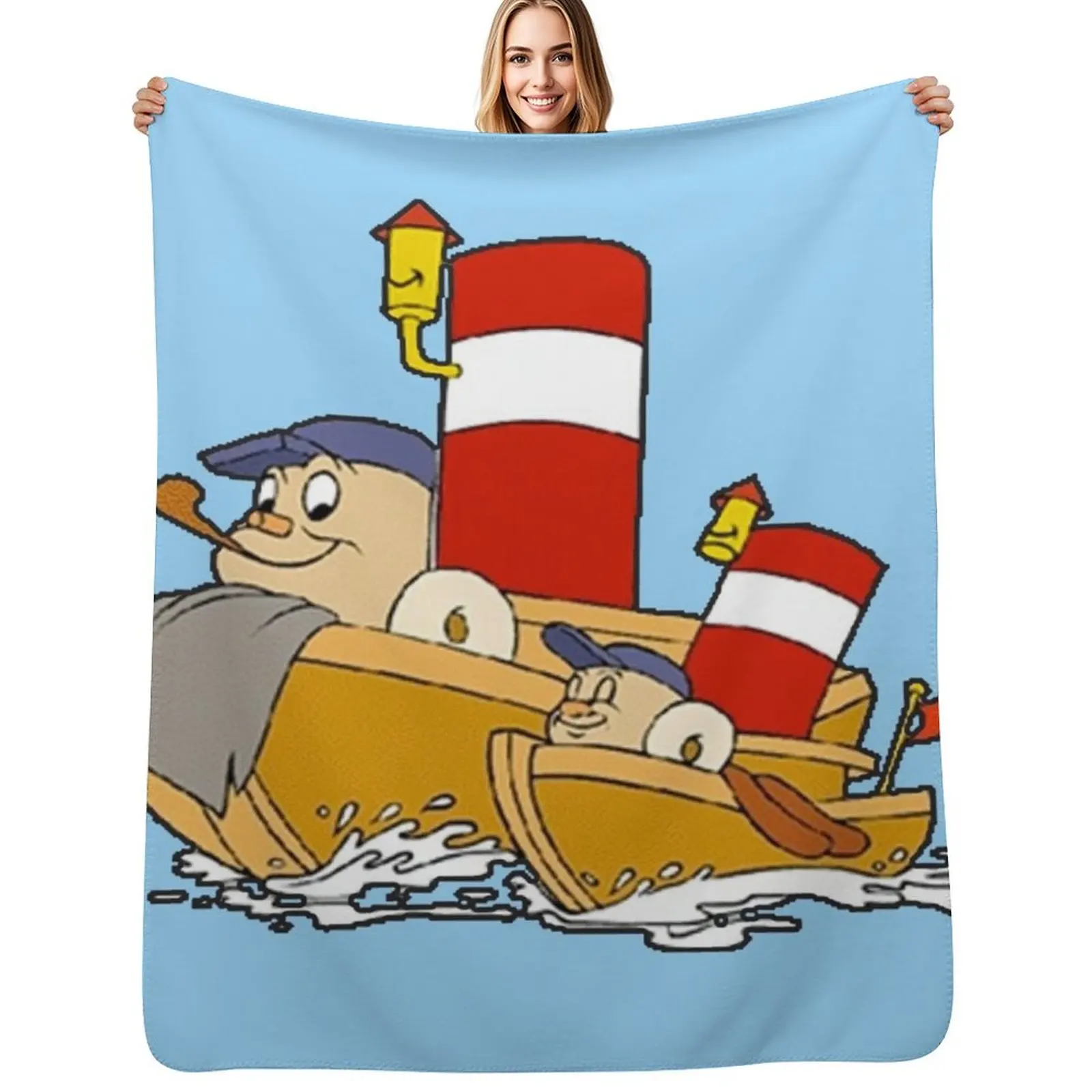 

Big toot and little toot Throw Blanket Blankets Sofas Of Decoration Soft Plush Plaid Summer Beddings Luxury St Blankets