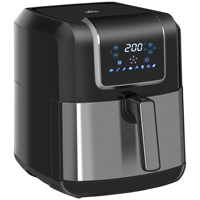 HOMCOM air fryer 6.5L 1700W 8 programs LED touch screen timer