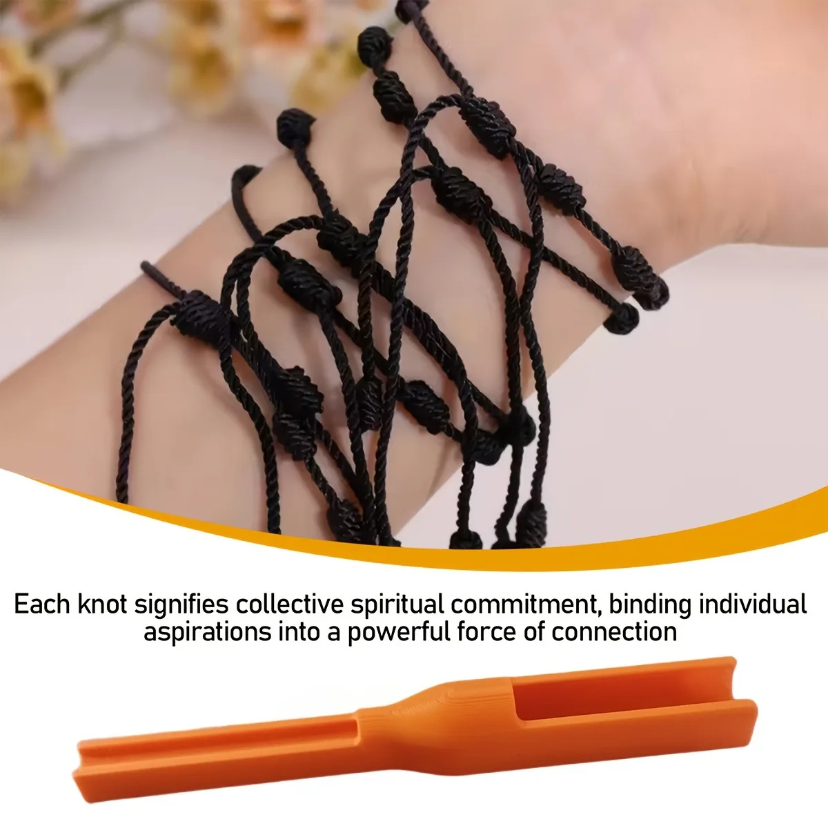 Outils de nouage de roses, fournitures pour la fabrication de roses, Kit d'artisanat de roses, outils pour nouer des perles pour la fabrication de roses, 2 pièces