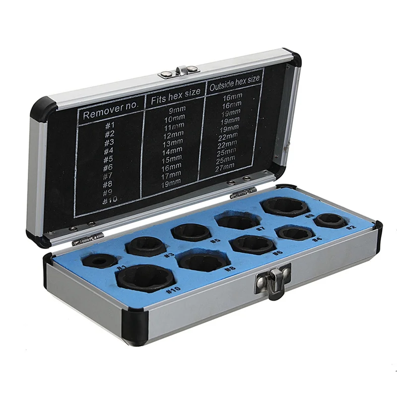 

Lug Nut Bolt Extractor Sleeve Hex Nut Tool Removal Tool Automotive-T47C