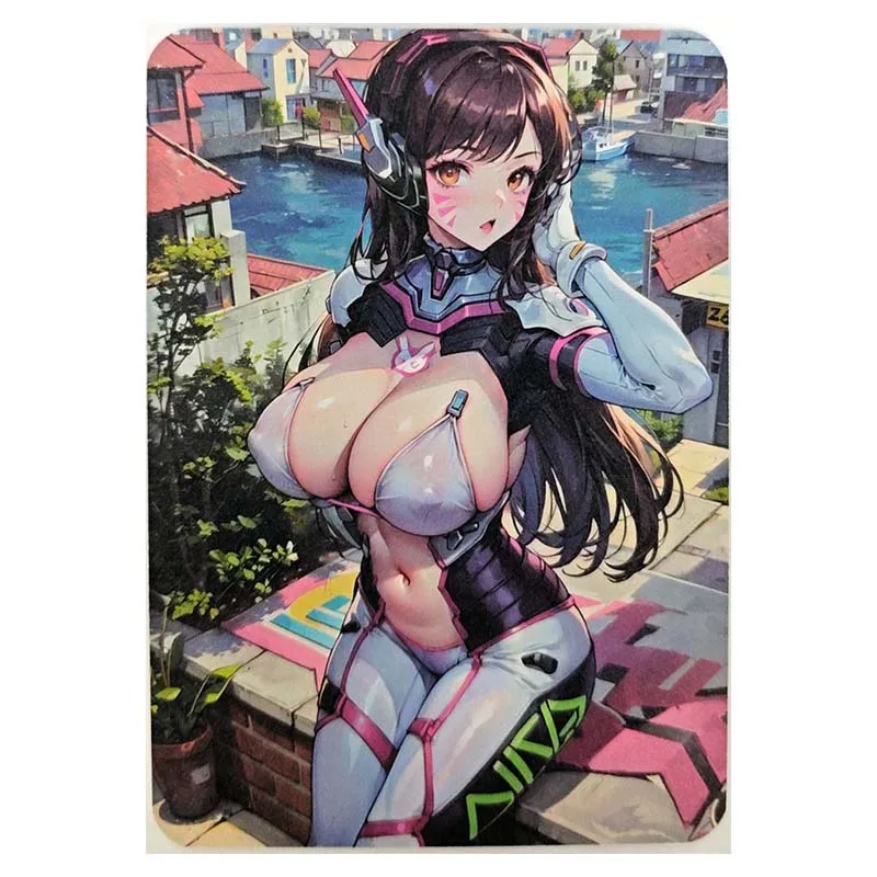 Anime Dea Storia Rare Formato A6 Lamina di Rifrazione Nami Yamato Bulma Ayanami Rei Giocattoli per ragazzi Carte Da Collezione Regalo Di Compleanno