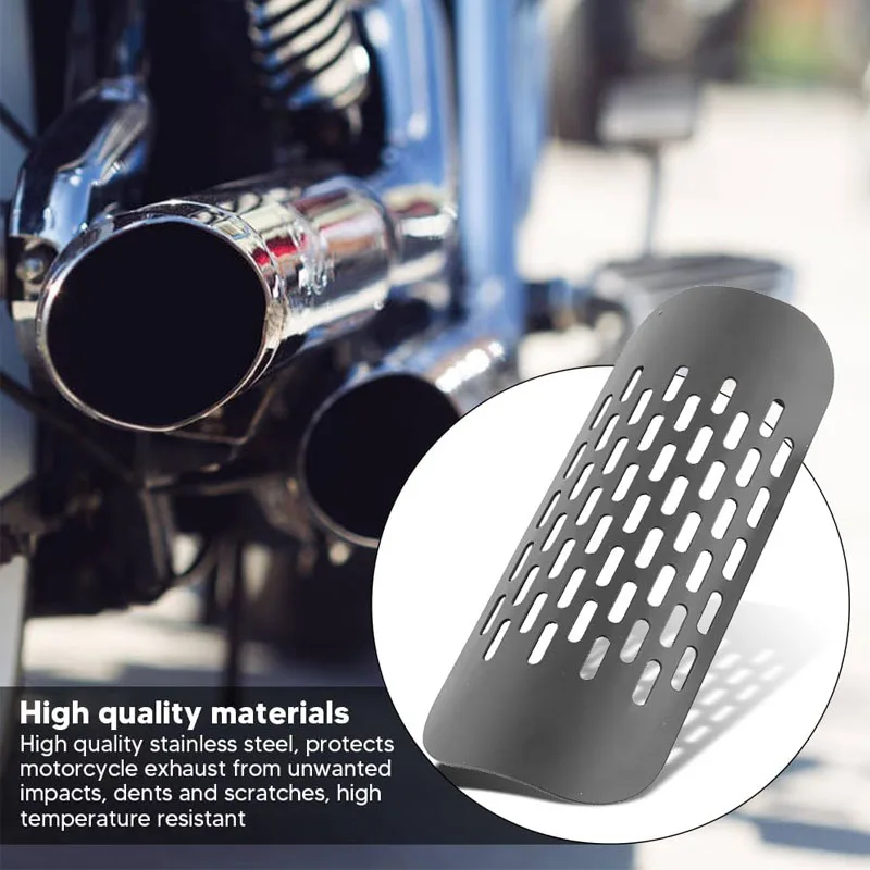 Car And Motorcycle Exhaust Head Heat Shield Muffler Pipe Car Modified Cover Iron Horse 400 Universal Harley Cruiser Crown Prince