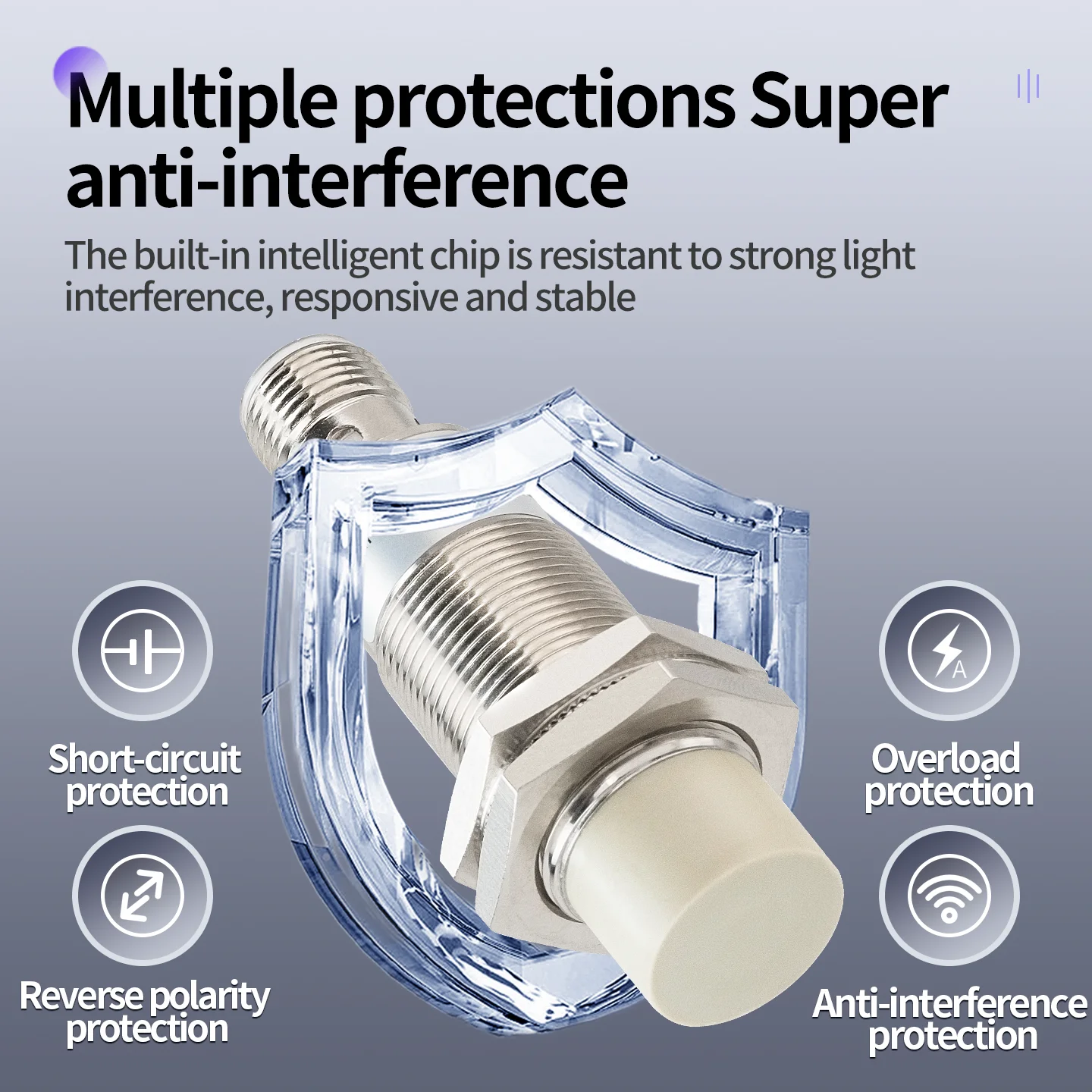 ZHICAN IP67 conector à prova d'água M8/M12/M18M30 interruptor de proximidade plugue de aviação 3 núcleos 4 pinos sensor NPN