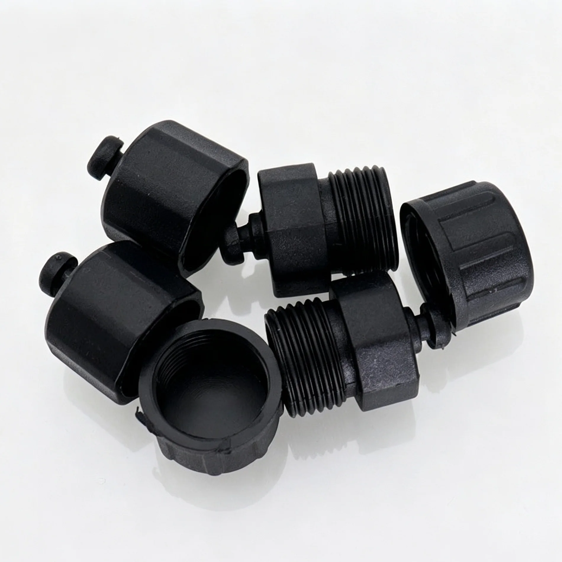 10pcs Dust Cover  M8 M12 Internal Thread/External Thread Connector Cover Male Female with Rope Special Cap for Aviation Plug