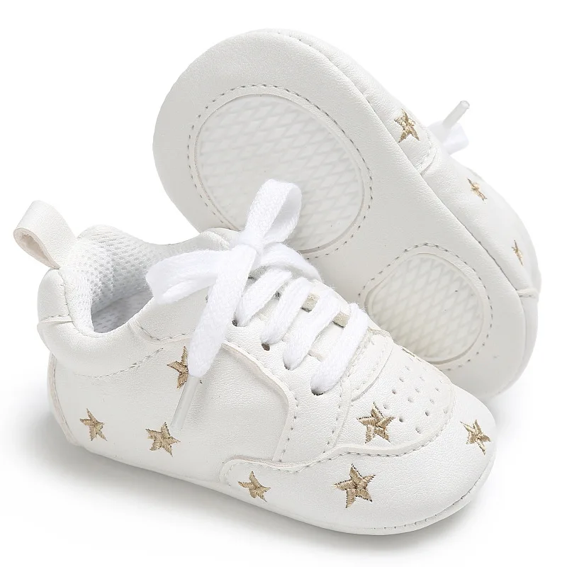 Casual Baby Shoes Infant Baby Girl Crib Shoes Cute Soft Sole Prewalker Sneakers Walking Shoes Toddler First Walker