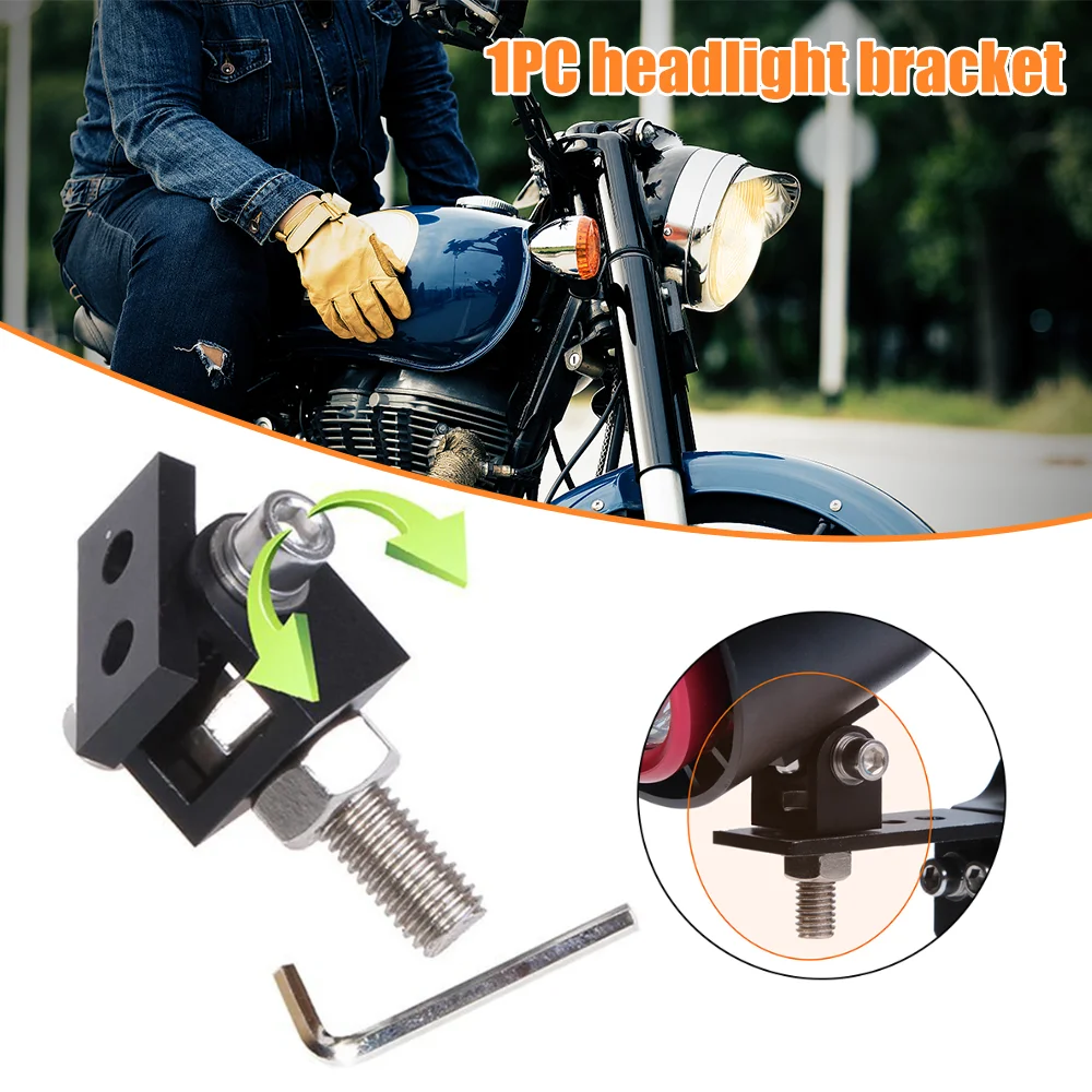 Motorcycle LED Headlight Clamps Brackets For Motorcycle Spotlights Fog Light Lamp Holder Mount Clamp Moto Accessories