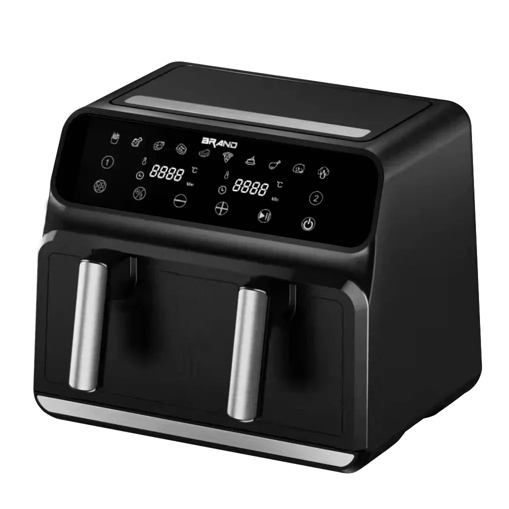 Lecko Top 100 Products Sale On Line Electric Kitchen Appliance Freidora De Aire 8l Digital Air Fryer With Dual Drawers