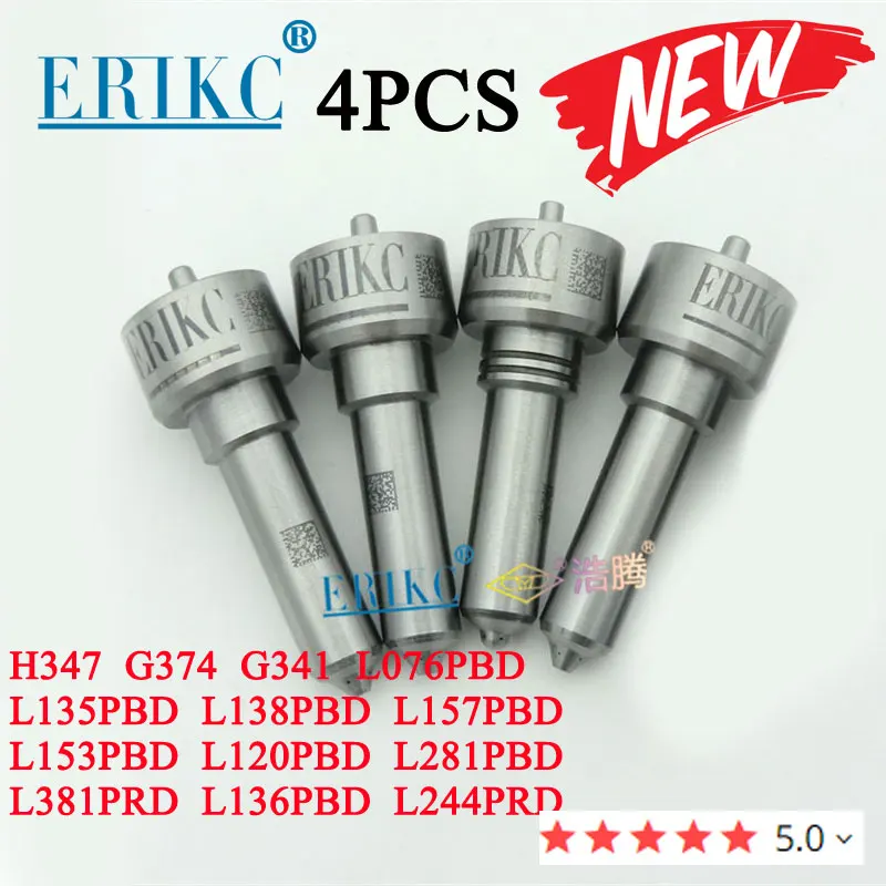 

4pc H347 G374 G341 Diesel Nozzle L135PBD L138PBD L157PBD L153PBD L120PBD L281PBD L381PRD L136PBD L244PRD L076PBD For Delphi 3/4