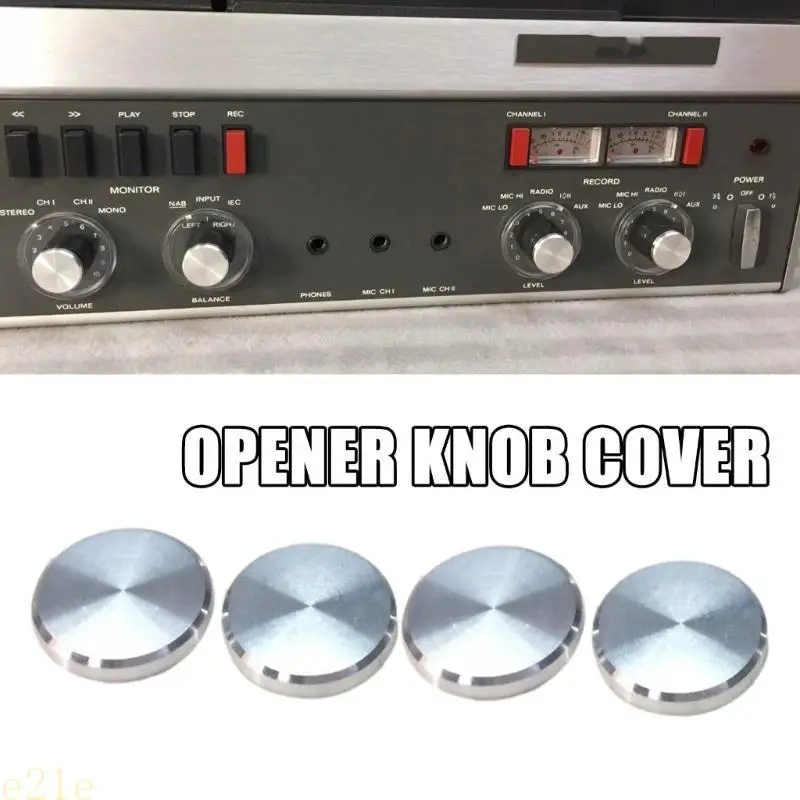 

E21E Potentiometer Knobs Opener Knob Cover for REVOX A77 A76 A78