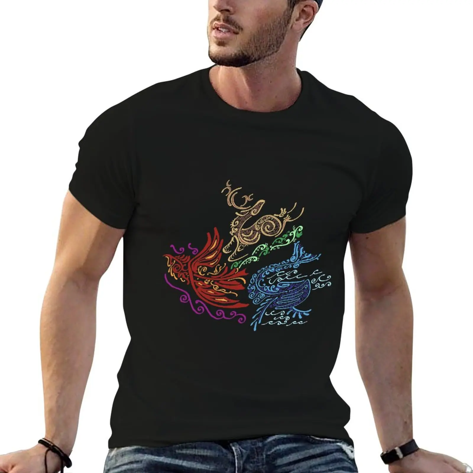 Land Sea Air T-Shirt Plus Size Quick Dry Sports Tee