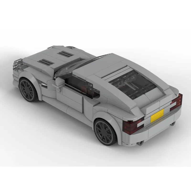 

MOC-257523 Новая модель гоночного суперкара из строительных блоков, 328 деталей, подарок для мальчиков на день рождения или Рождество