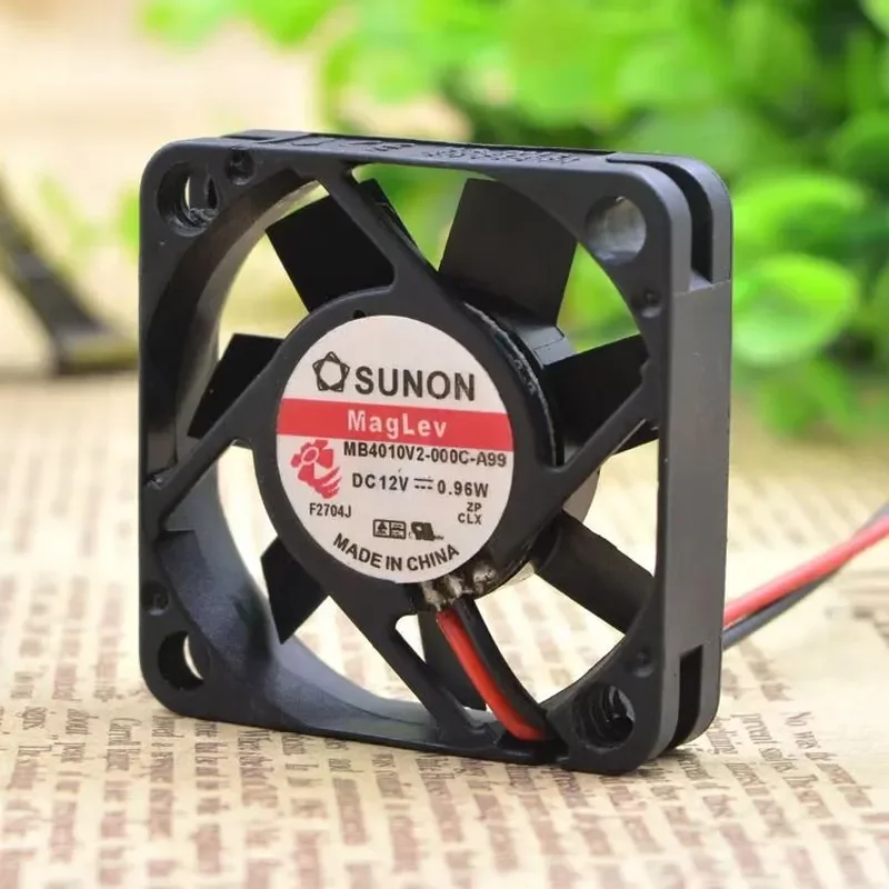 for Jianzhun SUNON MB40101V2-000C-A99 4010 4CM 12V 0.96W Magnetic Levitation Cooling Fan