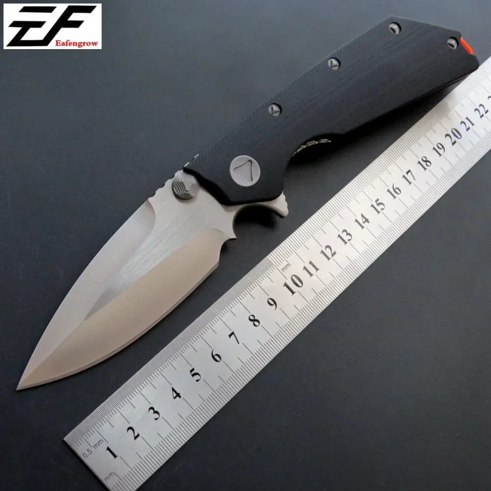 NEW Eafengrow EF335 Folding Camping Knives D2 Steel Blade G10 Handle Hot Outdoor Knife EDC Hand Tool