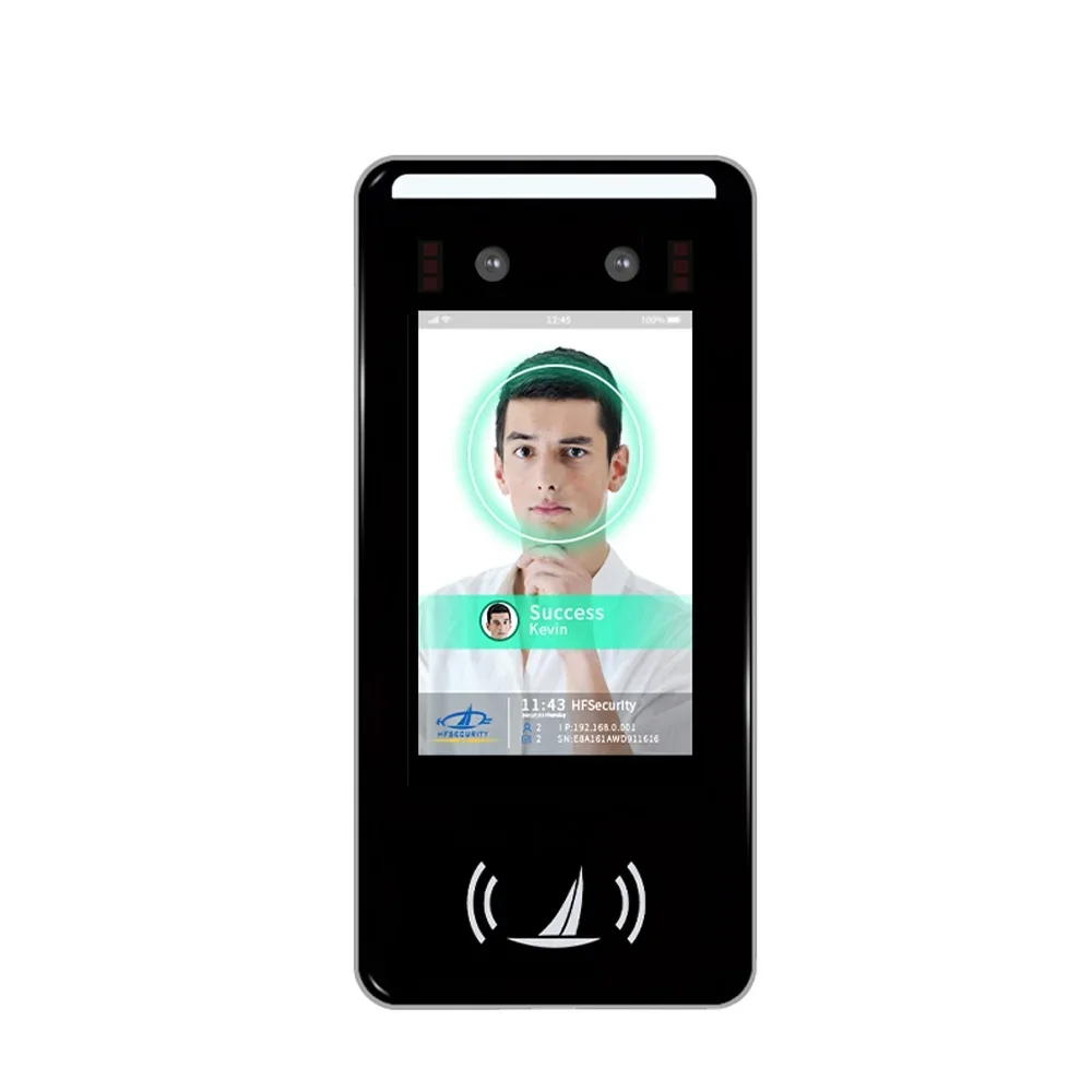 HFSecurity FR05 Free Web Software Facial Recognition Machine For Access Control With Android System