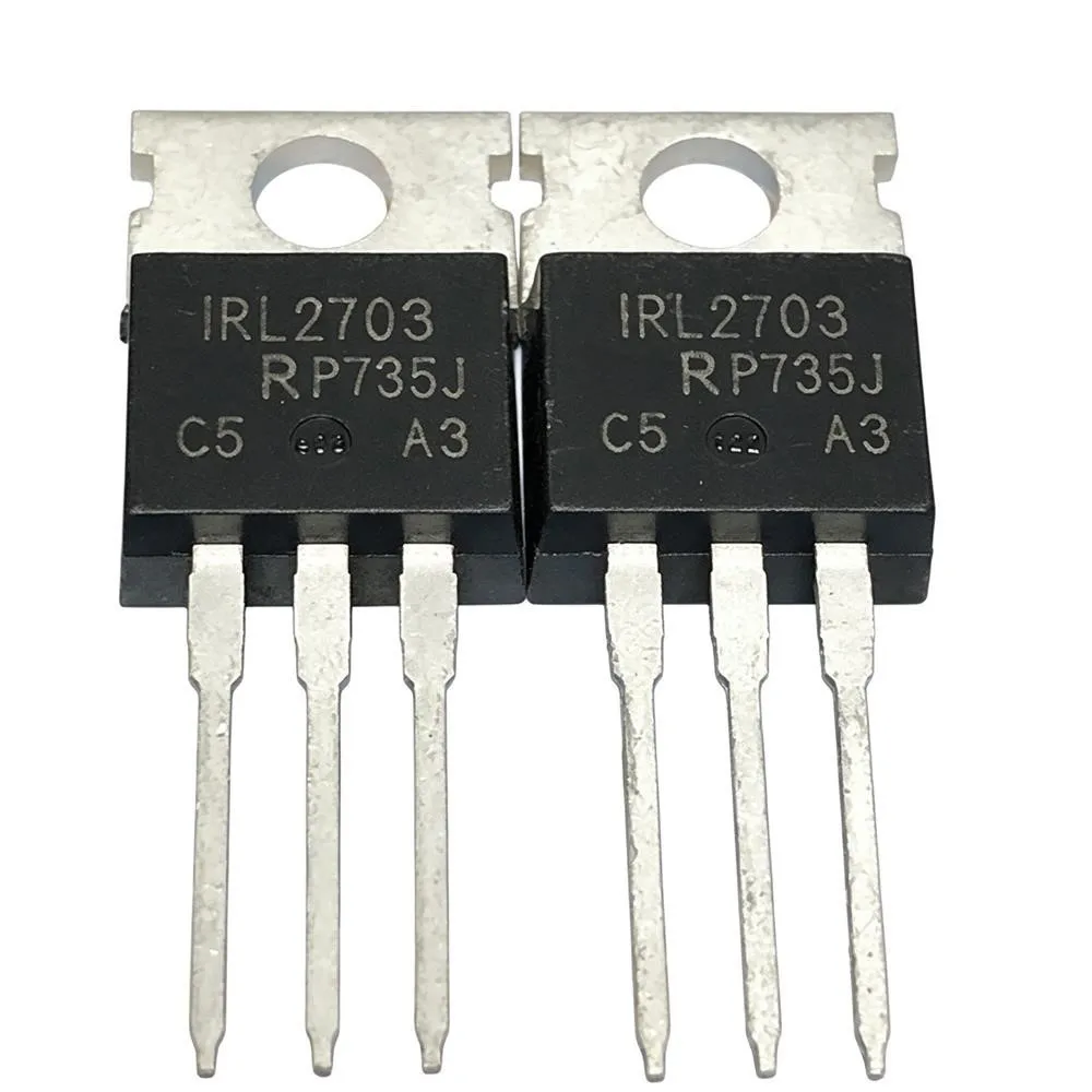 5PCS MUR1040F 10A 400V IRL2703 30V 24A MC78T05ACT 5V SVF7N65 BYW80-200G 200V 8A P75NF75B STP75NF75B 75V 80A
