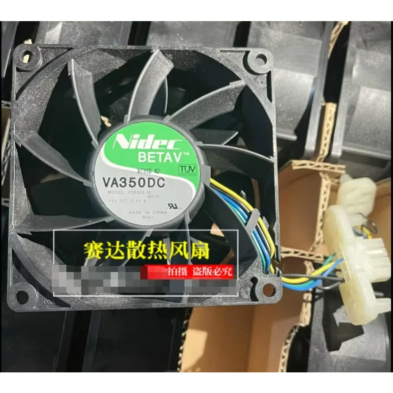 

Nidec V35453-35 VA350DC DC 12 В 0,55 А 92x92x38 мм 4-проводной охлаждающий вентилятор для сервера