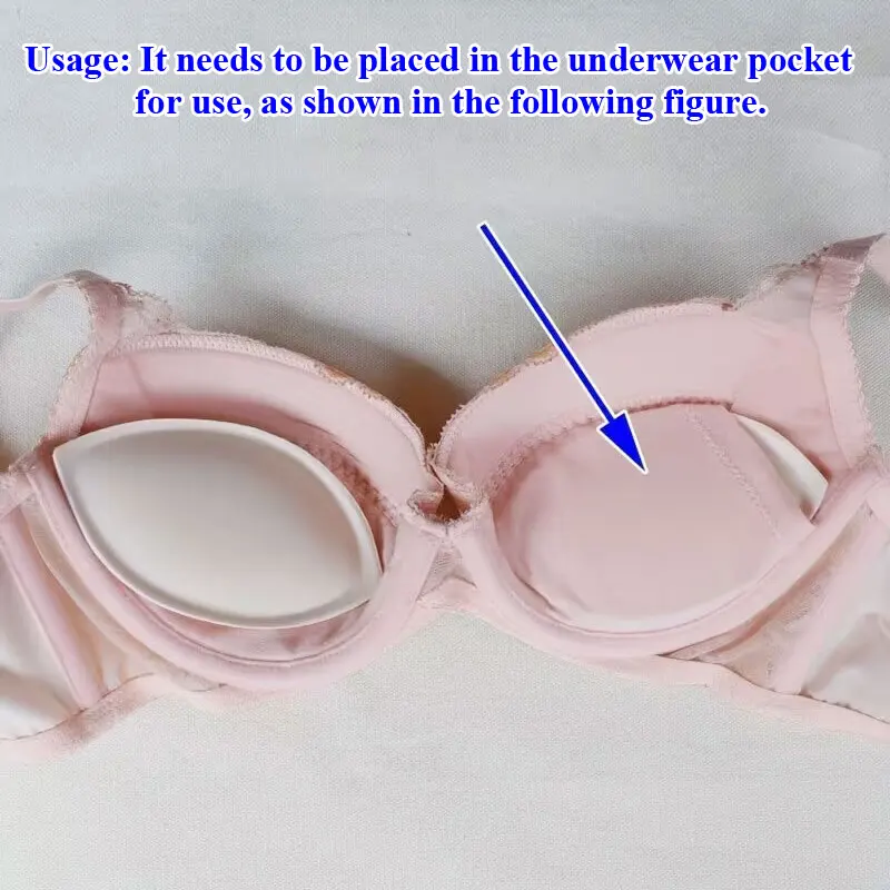 Thickened Push-up Support Small Chest Breathable Bra Pad Bra Inner Pad Insert Piece Ladies Underwear Sponge Pad