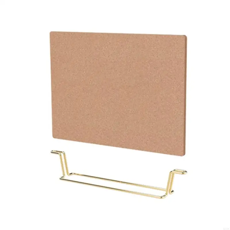 W89C Tin nhắn tự nhiên Cork Board Board MENTERMING MEMO PINBOAR HOME Office Thông báo Hiển thị Cung cấp