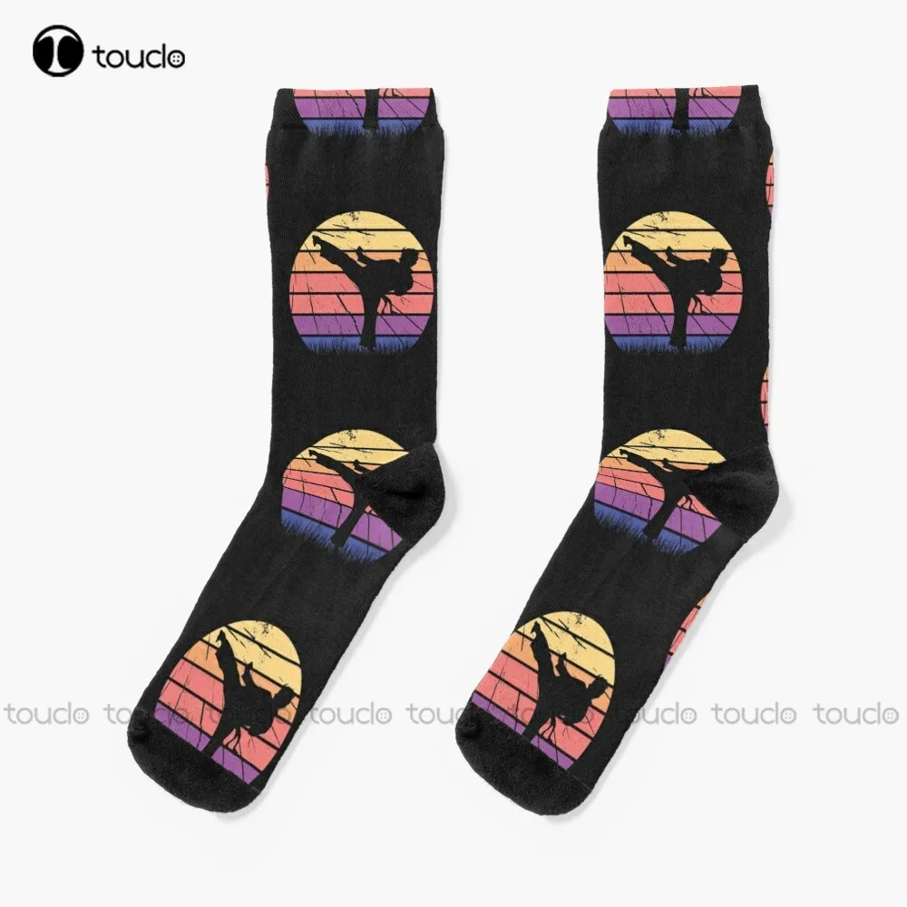 Taekwondo Martial Art - Master Black Belt Socks Men'S Slipper Socks 360° Digital Print Comfortable Best Girls Sports Funny Gift