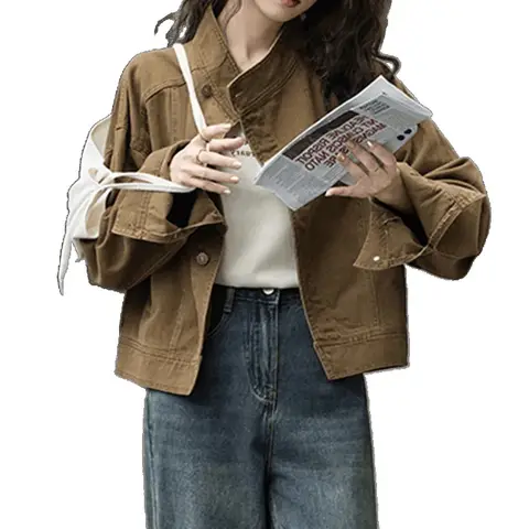 8 best sales महिलाओं की डेनिम जैकेट - №3