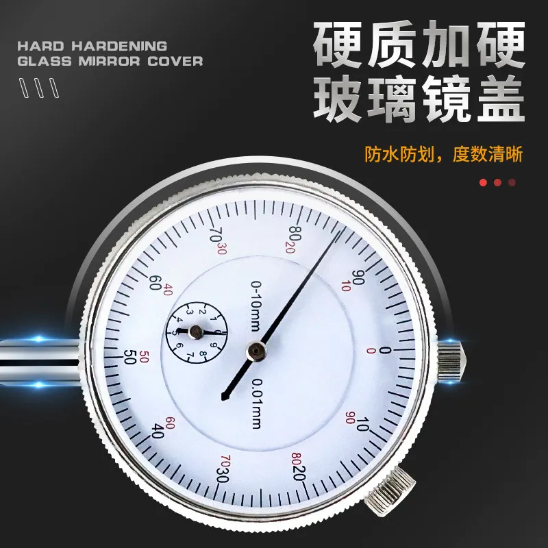 Lever dial meter, a set of calibrating head probe, 0-10mm electronic digital dial meter, universal magnetic table holder