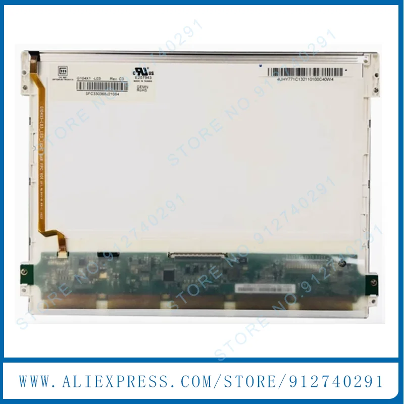 G104X1-L03 Original 10.4 Inch G104X1 L03 Industrial TFT LCD Display Screen Panel  1024(RGB)×768