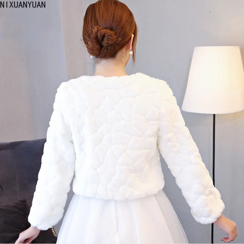 Sleeves for Wedding Dress Jackets for Women Bolero White Cloak Shrug Wedding Bride Coat Capes Cape Woman Accessories Party