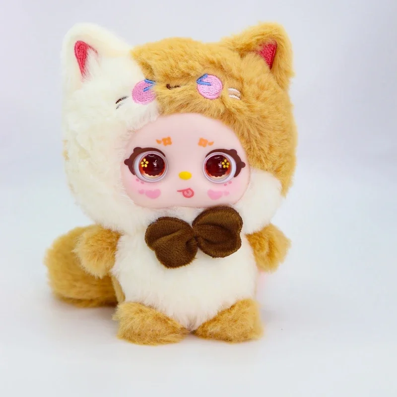 Xivo القط من الكوكب مواء Kawaii أفخم الفينيل صندوق أعمى قلادة المفاتيح حلية صندوق غامض فتاة اللعب هدايا رائعة #6