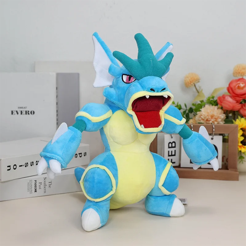 タカラトミー-ポケモン-ギャラドス-立位-12インチ-ぬいぐるみ、漫画ゲーム-スカーレット-バイオレット-カープドラゴン-剣盾-ぬいぐるみ