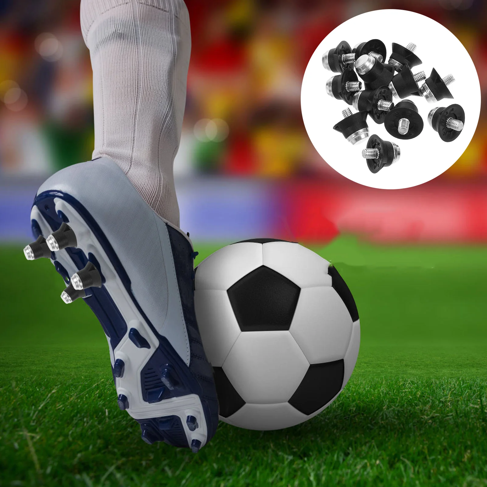 12 Pcs Sports Boot Studs Football Shoe Replacement Parts Metal Golf Shoes Spikes Running