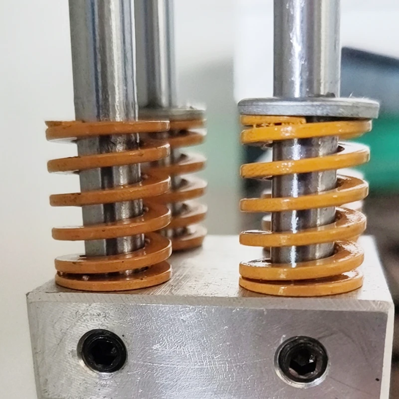 Creamily 2PCS/Lot Mould Spring 20x10xL Spiral Stamping Compression Spring OD=20mm ID=10mm L=20-200mm Yellow/Blue/Red/Green/Brown