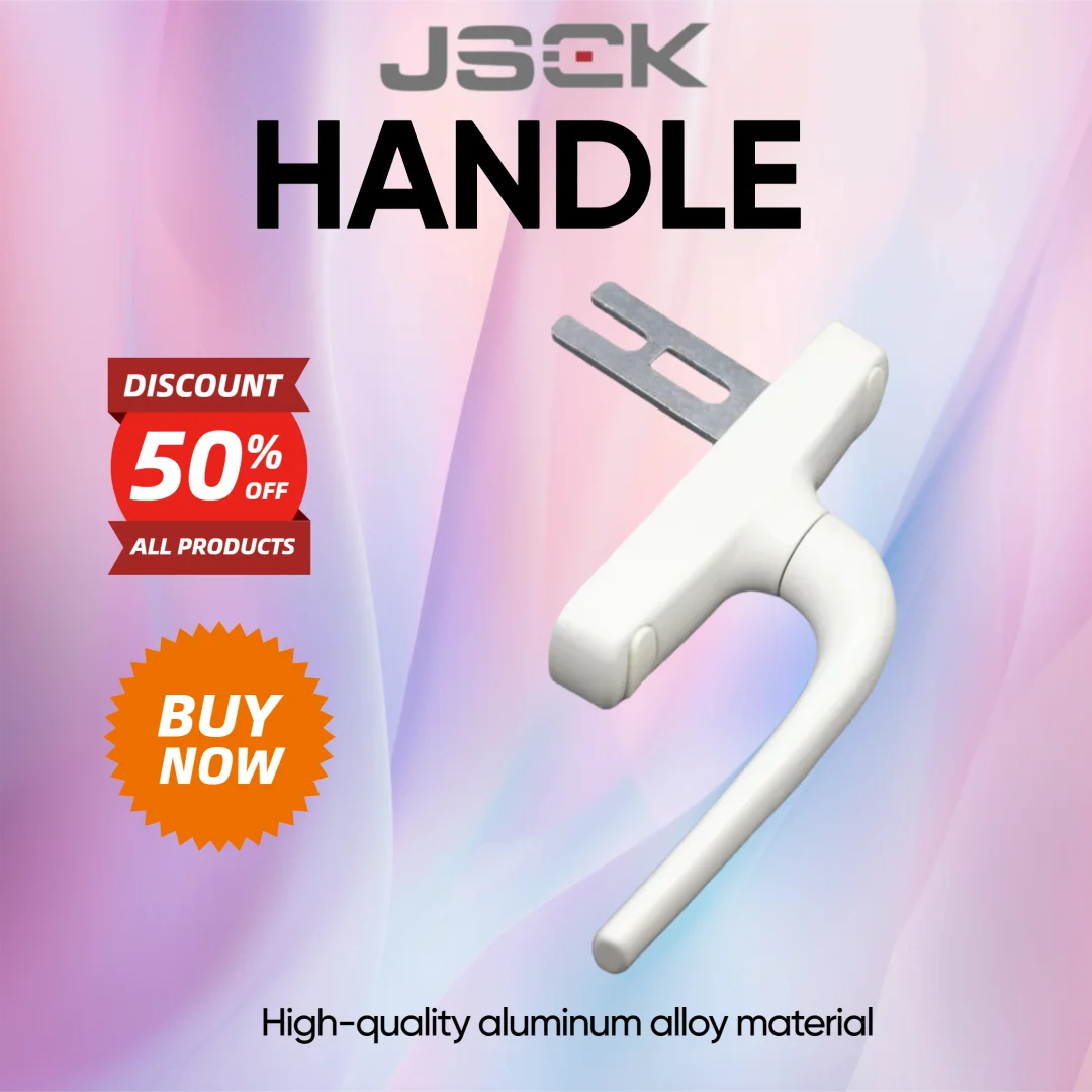 

Casement Window Safety Lock Multi-points Glass Lock Handle Aluminum Alloy and Zinc Alloy Factory Inside And Outside Durable