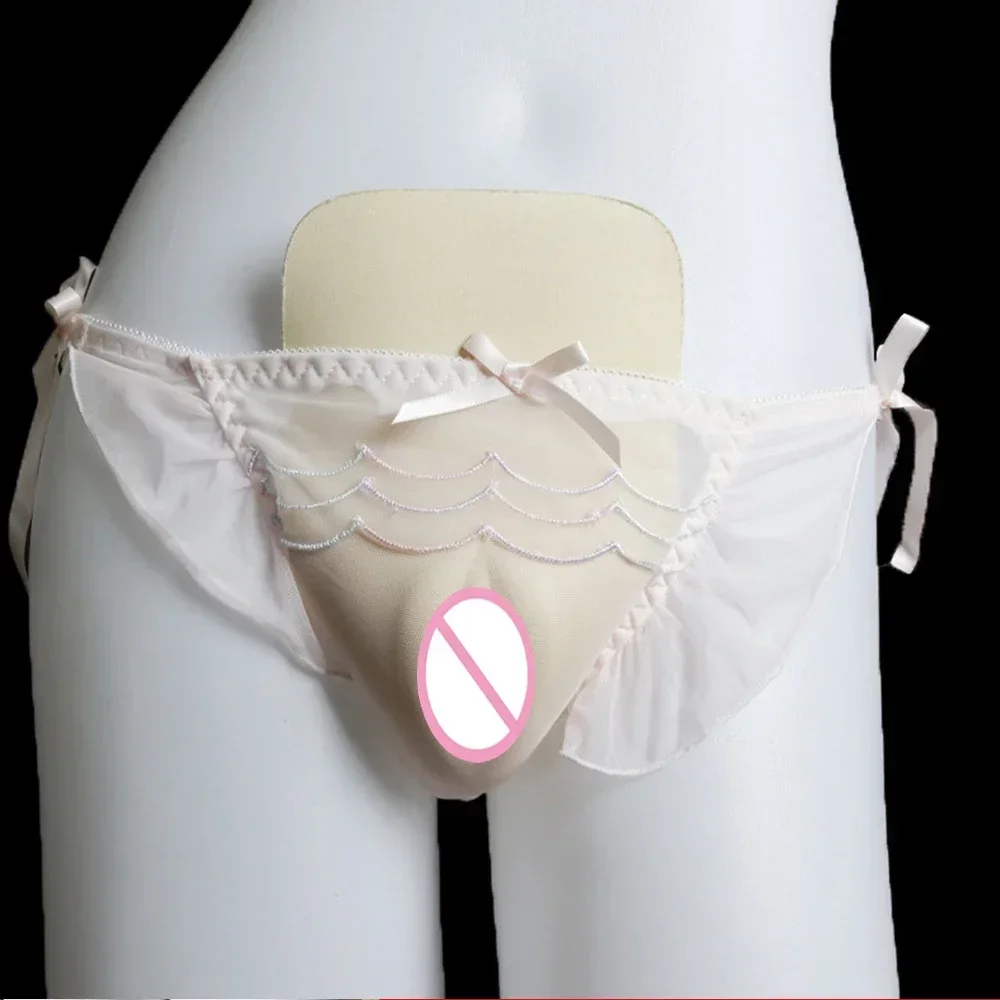 Fake Vagina Underwear Gaff Insert Pad Control Panties Gaff False Pussy Fake Vagina Pads for Drag Queen Crossdresser Transgender