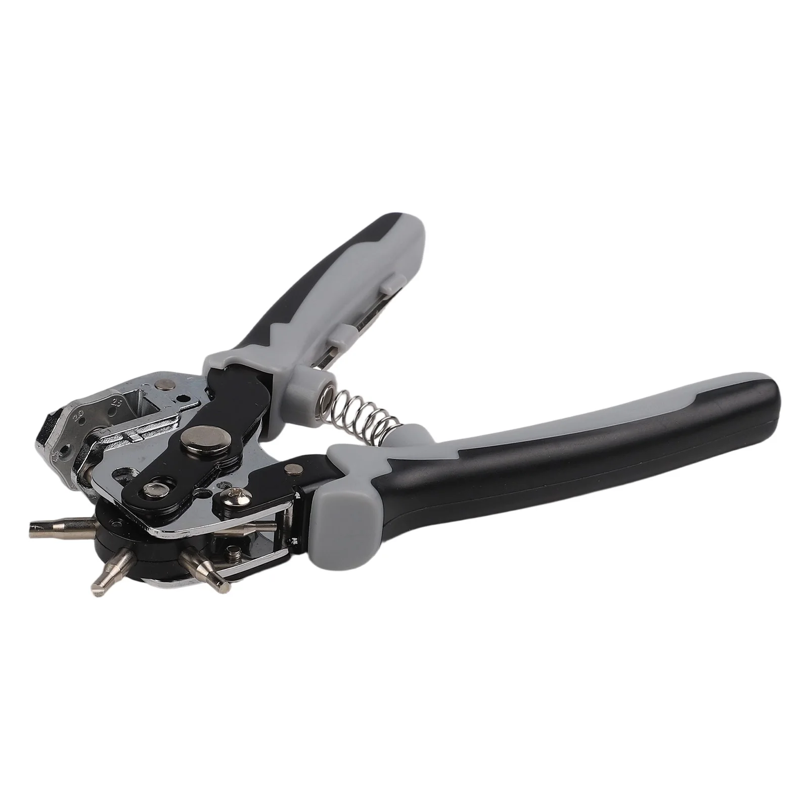 Adjustable Hole Punch Tool Hole Puncher Watch Band Punch Leather Hole Punch Ergonomic Handle Design Multiple Hole Sizes