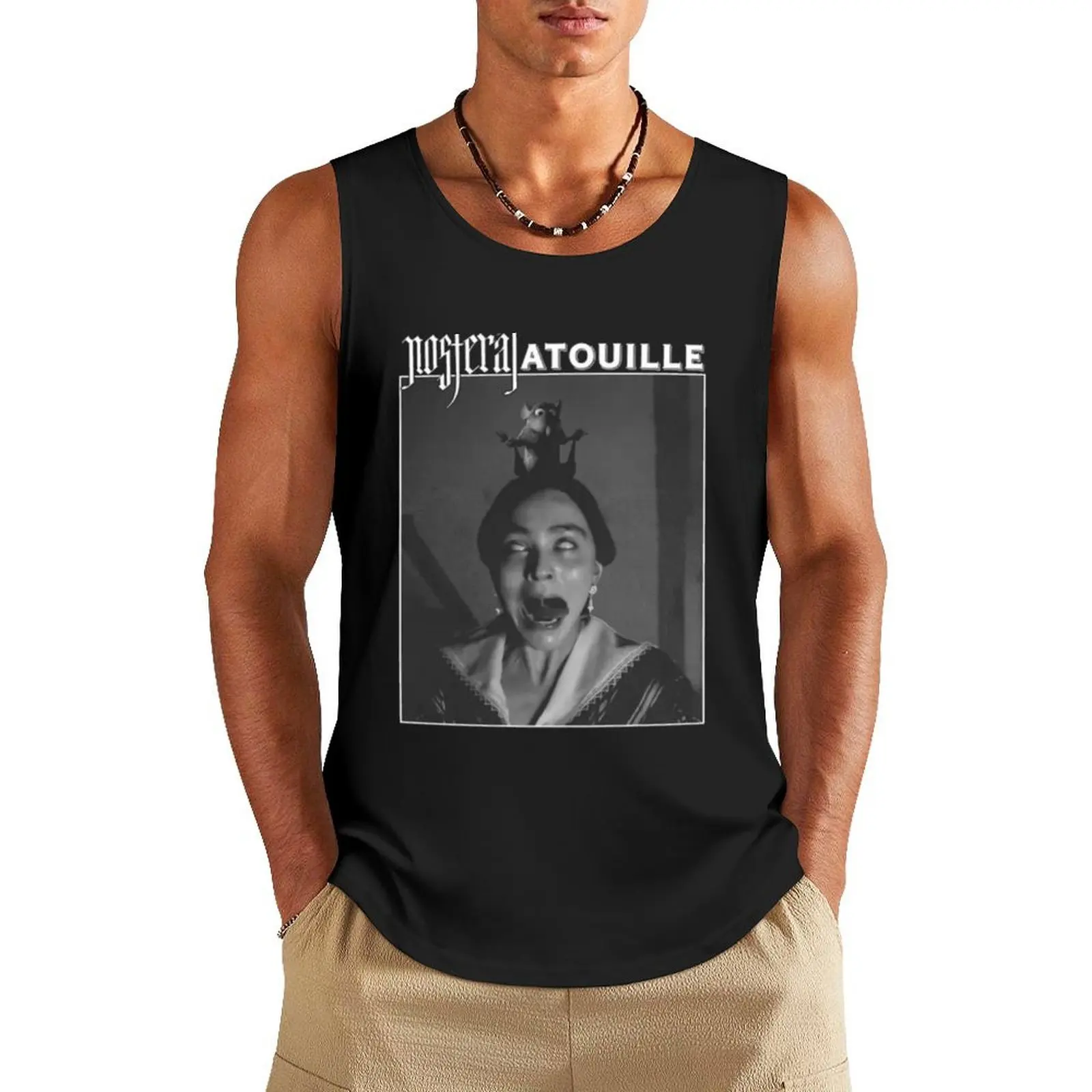 

Nosferatatouille shirt Tank Top tops Men's t-shirts muscular man