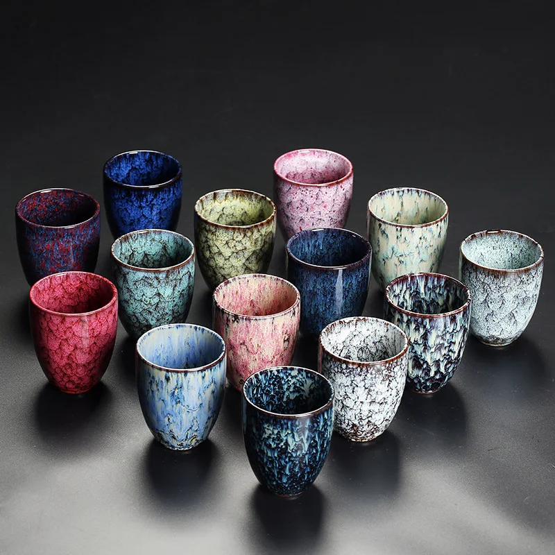 Artisan Kiln-Transformed Ceramic Mug - Japanese Master Tea Cup, Perfect Gift for Coffee & Tea Lovers