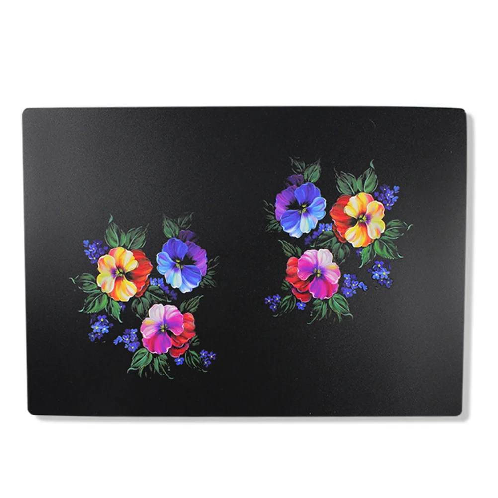 

15Pcs Washable Nail Art Palette Reusable Color Mixing Plate Portable Nail Polish Training Board for Acrylic Gouache Oil Painting