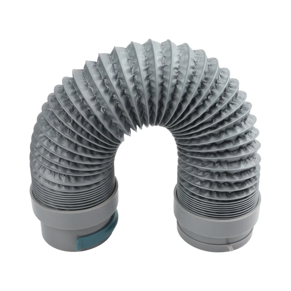 1Pcs Portable Air Conditioner Hose 15-80 Inch Expandable For Exhaust Hose Tube Quick-Connect Aluminum AC Duct Hose